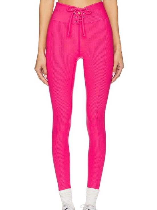 Year of Ours Pants - Year of Ours Ribbed Football Lace-Up Leggings